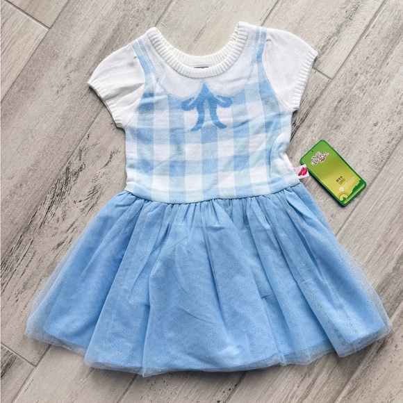 NEW! Wizard of Oz "Dorothy" Sweater Dress - size 2T - Picture 1 of 5